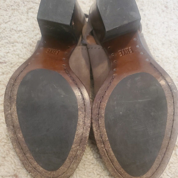 Frye Suede Dani Shield Sling - Picture 3 of 6